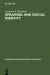 Speaking and Social Identity cover