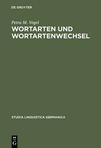 Wortarten Und Wortartenwechsel cover