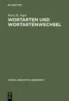 Wortarten Und Wortartenwechsel cover