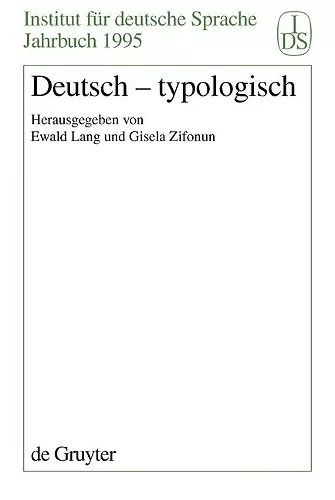 Deutsch - Typologisch cover