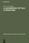 A Handbook of Pali Literature cover