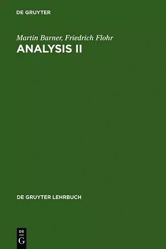 Analysis II cover