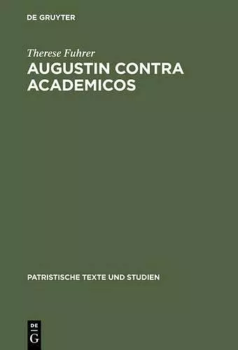 Augustin Contra Academicos cover