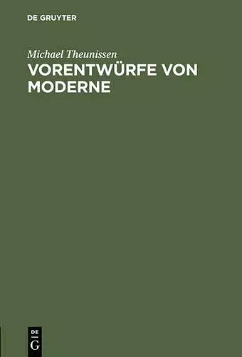 Vorentwürfe von Moderne cover