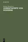 Vorentwürfe von Moderne cover