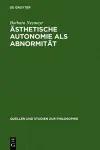 Ästhetische Autonomie als Abnormität cover