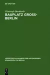 Bauplatz Groß-Berlin cover