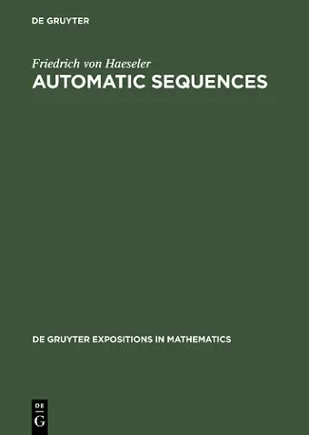 Automatic Sequences cover