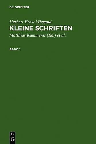Kleine Schriften cover