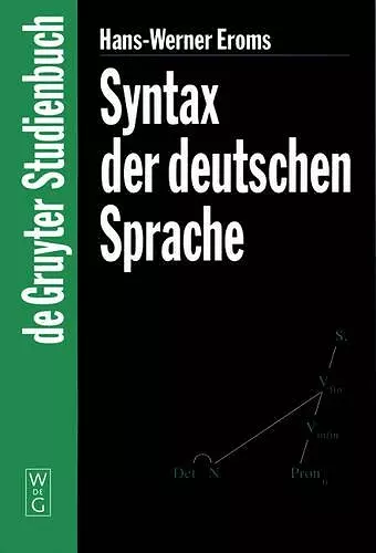 Syntax der Deutschen Sprache cover