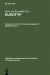 Clitics in the Languages of Europe cover