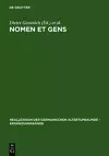 Nomen et gens cover