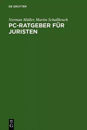 PC-Ratgeber für Juristen cover