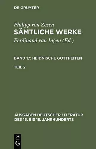 Sämtliche Werke. Bd 17 cover