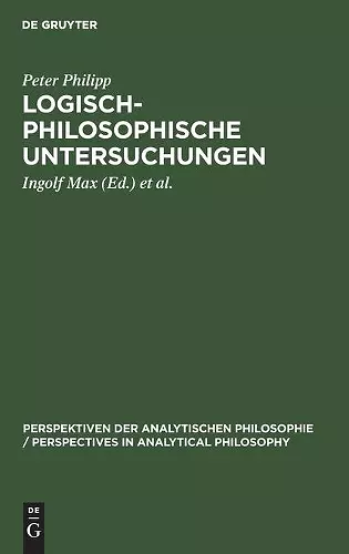 Logisch-philosophische Untersuchungen cover