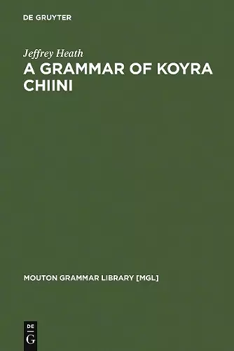 A Grammar of Koyra Chiini cover