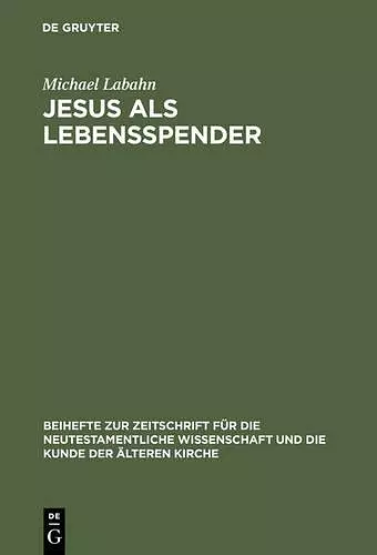 Jesus ALS Lebensspender cover