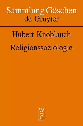 Religionssoziologie cover