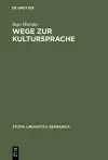 Wege zur Kultursprache cover