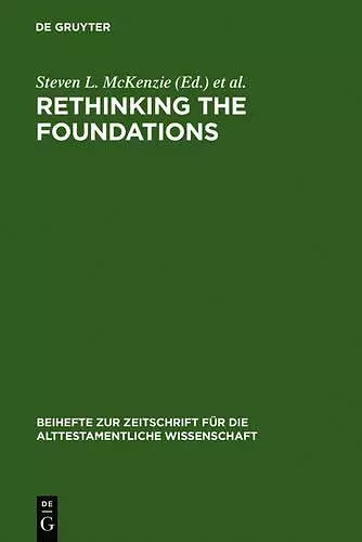 Rethinking the Foundations cover