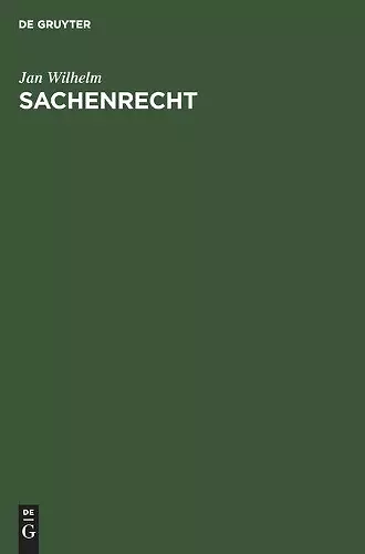 Sachenrecht cover