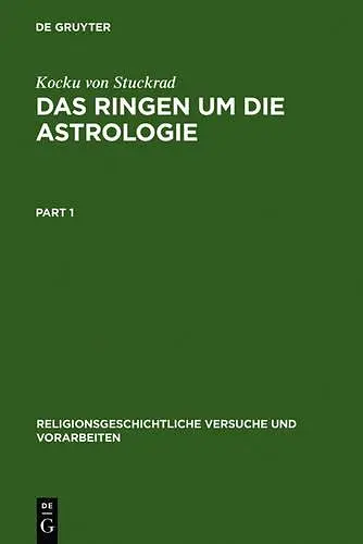 Das Ringen Um Die Astrologie cover