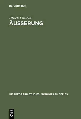 Äußerung cover