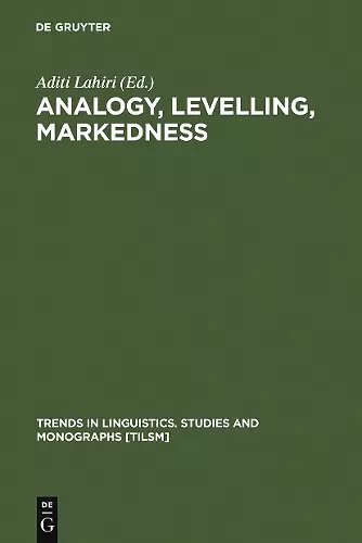 Analogy, Levelling, Markedness cover