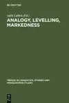 Analogy, Levelling, Markedness cover