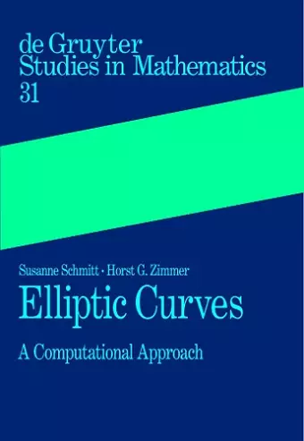 Elliptic Curves cover