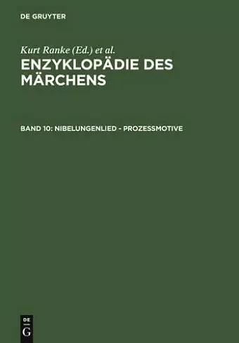 Nibelungenlied - Prozessmotive cover