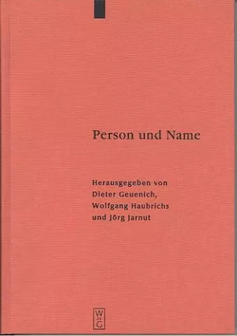 Person und Name cover