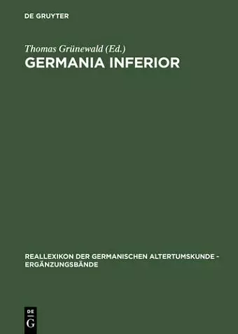 Germania inferior cover