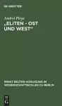 "Eliten - Ost und West" cover