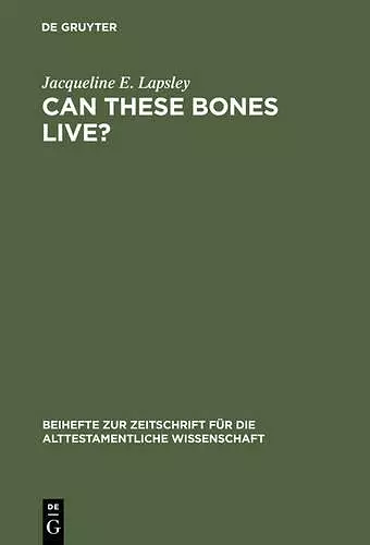 Can These Bones Live? cover