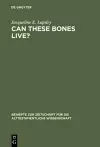 Can These Bones Live? cover