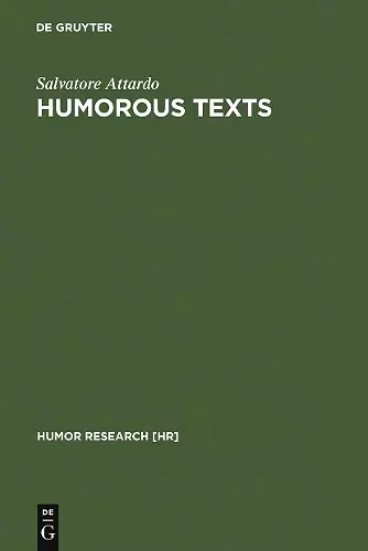 Humorous Texts cover