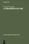 A Grammar of Hdi cover