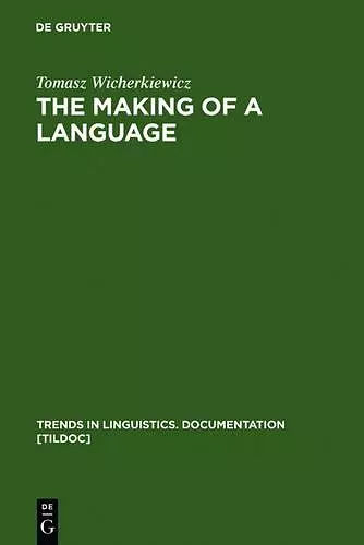 The Making of a Language cover