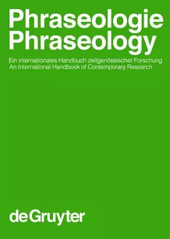 Phraseologie cover