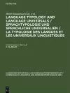 Language Typology and Language Universals 2.Teilband cover