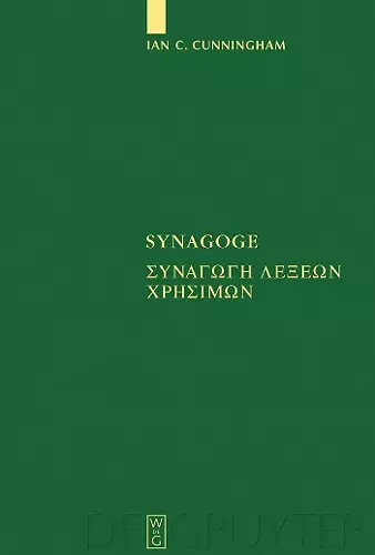 Synagoge cover