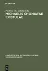 Michaelis Choniatae Epistulae cover