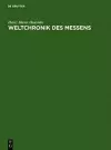 Weltchronik des Messens cover