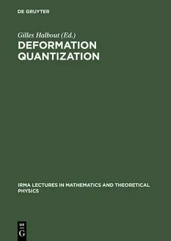 Deformation Quantization cover