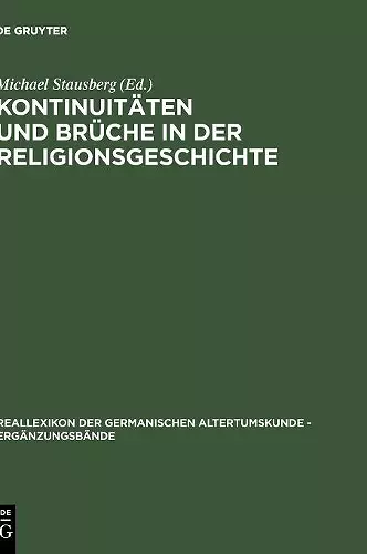 Kontinuitäten und Brüche in der Religionsgeschichte cover