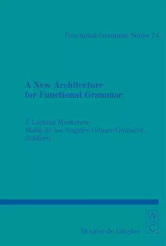 A New Architecture for Functional Grammar cover