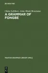 A Grammar of Fongbe cover
