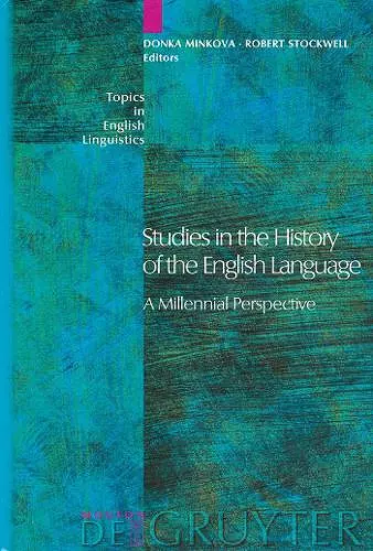 Studies in the History of the English Language cover