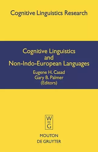 Cognitive Linguistics and Non-Indo-European Languages cover